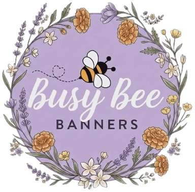 Busy Bee Banners Logo